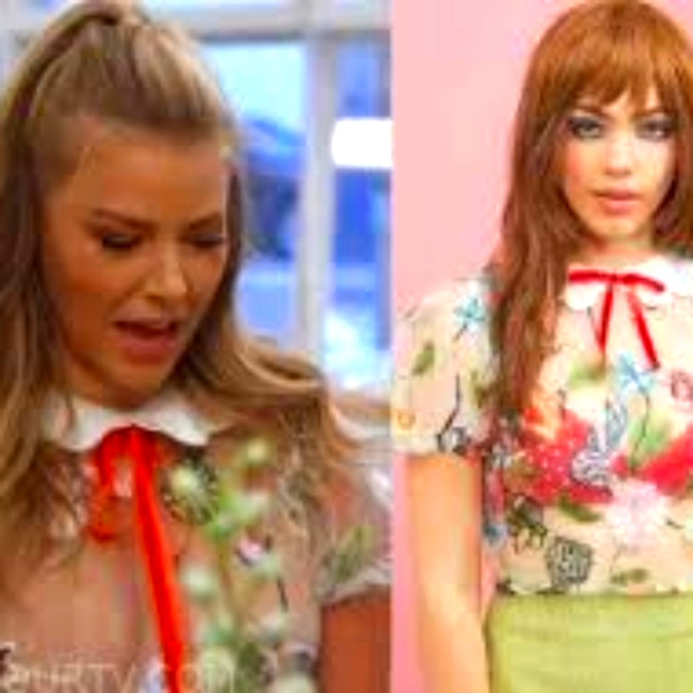 SOLD OUT DOLLS KILL sugar thrillz sheer embroidered top ARIANA MADIX size S